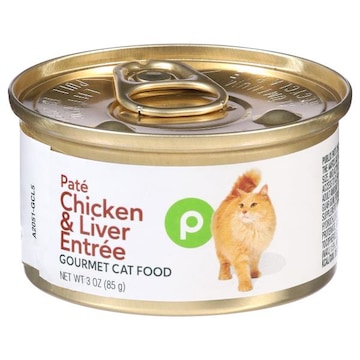 Publix Gourmet Pate Chicken & Liver Entree Cat Food