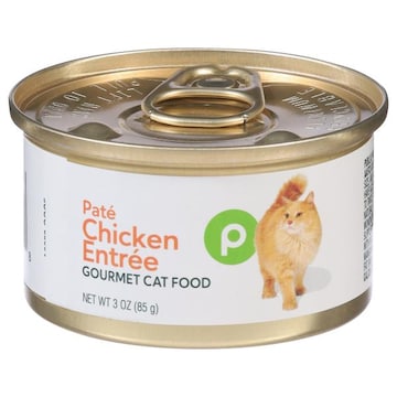 Publix Gourmet Pate Chicken Entree Cat Food
