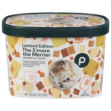 Publix Ice Cream, The S'more the Merrier, Premium