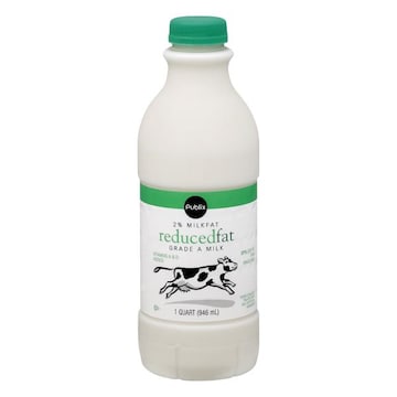Publix Milk, Reduced Fat, 2% Milkfat