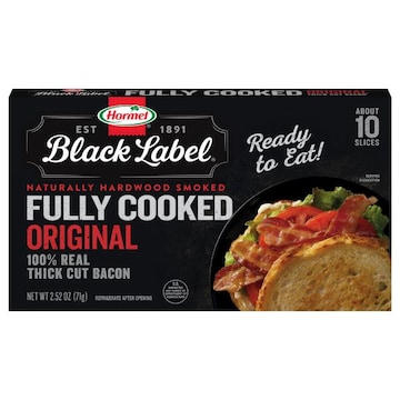 HORMEL Black Label Bacon, Fully Cooked, Original