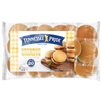 Odom's Tennessee Pride Sandwich, Sausage & Biscuits, Snack Size