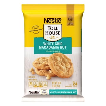 Toll House White Chip Macadamia Nut Cookie Dough