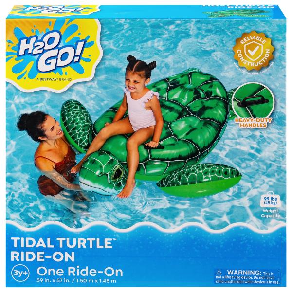 H2o Go! 3y+ 99 Lbs Tidal Turtle Ride-On | Publix Super Markets