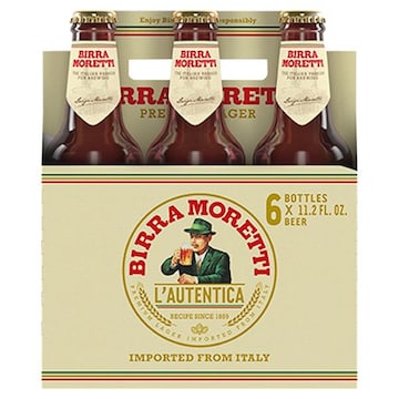 Moretti Birra Imported Beer