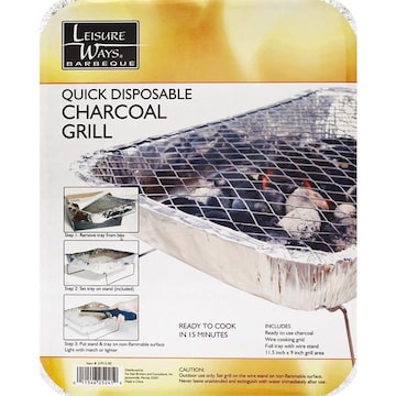 Operation BBQ Relief Instant Grill, 9.8" X 12.6"