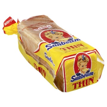 Sunbeam Bread, Enriched, Thin