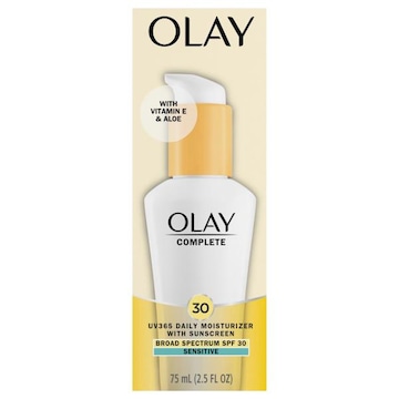Olay Complete Sensitive UV 365 Broad Spectrum SPF 30 Daily Moisturizer with Sunscreen