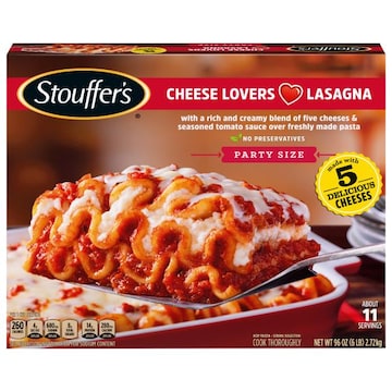 Stouffer's Cheese Lovers Lasagna, Party Size