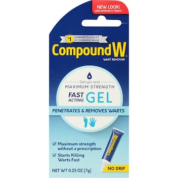 Compound W Gel Wart Remover, Fast Acting, Maximum Strength