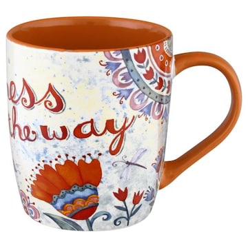 Gibson Home Mug, Papillion, 17 Ounce