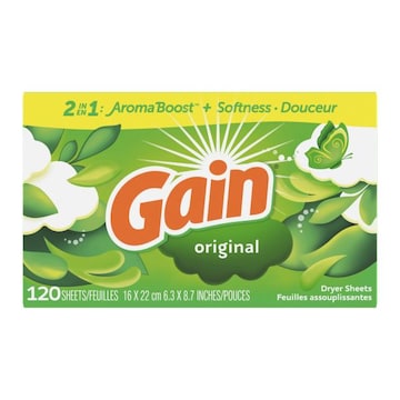 Gain Dryer Sheets, Original