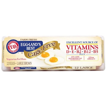 Eggland's Best Cage Free Large Brown Eggs, 12 count