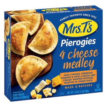 Mrs. T's Four Cheese Medley Pierogies