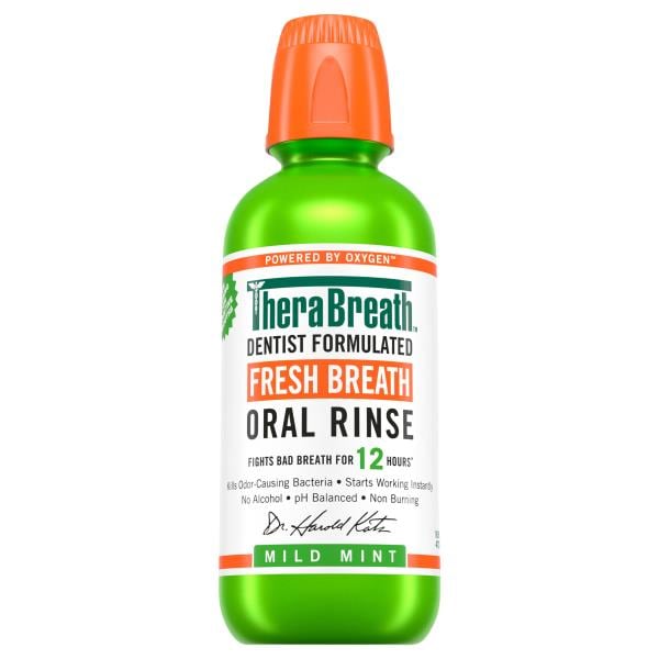 TheraBreath Oral Rinse, Fresh Breath, Mild Mint | Publix Super Markets