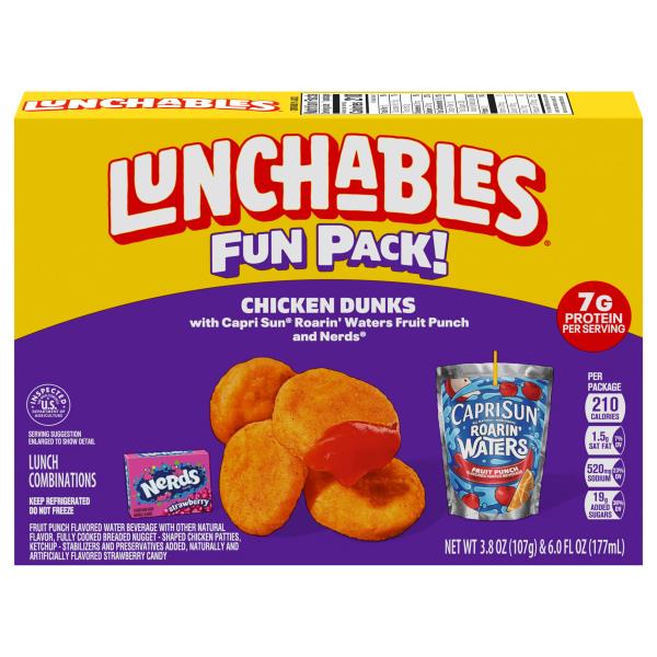 Lunchables Chicken Dunks Lunch Combinations Fun Pack | Publix