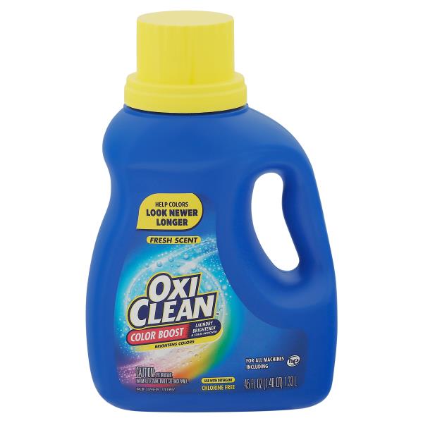 OxiClean Laundry Brightener & Stain Remover, Color Boost, Fresh Scent ...