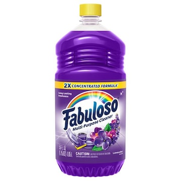 Fabuloso All Purpose Cleaner Multi-Purpose Cleaner, 2X Concentrated Formula, Lavender