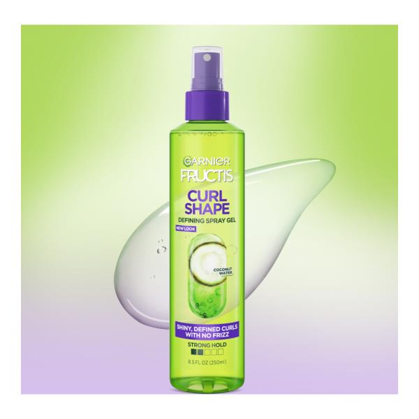 Garnier Fructis Style Curl Shape Defining Spray Gel with Coconut Water