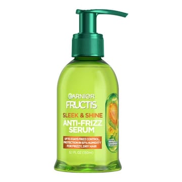 Garnier Fructis Sleek & Shine Anti-Frizz Serum for Frizzy, Dry Hair