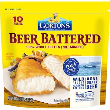 Gorton's Fish Fillets, Beer Battered