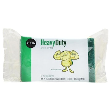 Publix Scrub Sponges, Heavy Duty