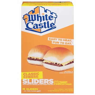 White Castle Sliders, Classic Cheese