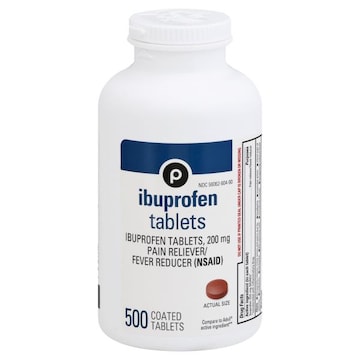 Publix Ibuprofen, 200 mg, Coated Tablets