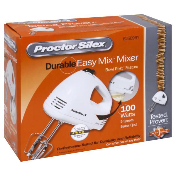 Proctor Silex Easy Mix Mixer, Durable, 100 Watts Publix Super Markets