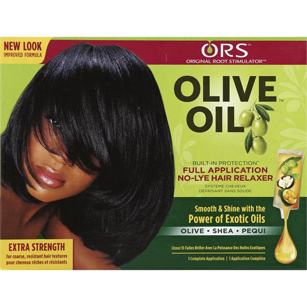 ORS Olive Oil Hair Relaxer, No-Lye, Built-In Protection, Extra
