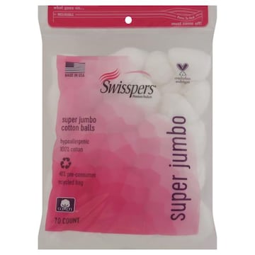 Swisspers Cotton Balls, Super Jumbo
