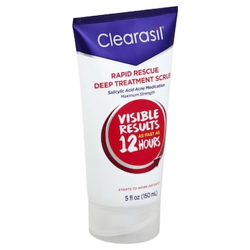 Clearasil Ultra Acne Medication, Acne Clearing Scrub