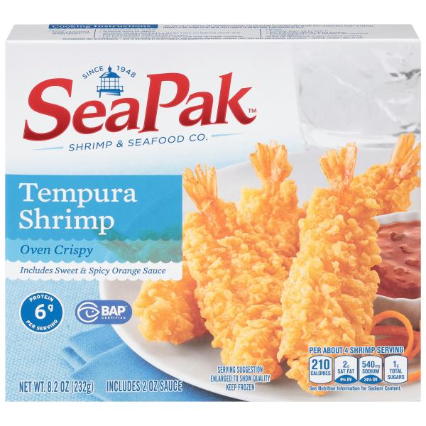 SeaPak Tempura Shrimp, Crunchy Publix Super Markets