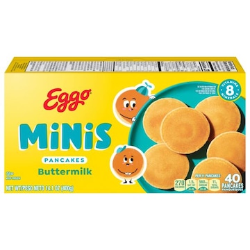 Eggo Minis Frozen Pancake Bites Buttermilk, Frozen Breakfast