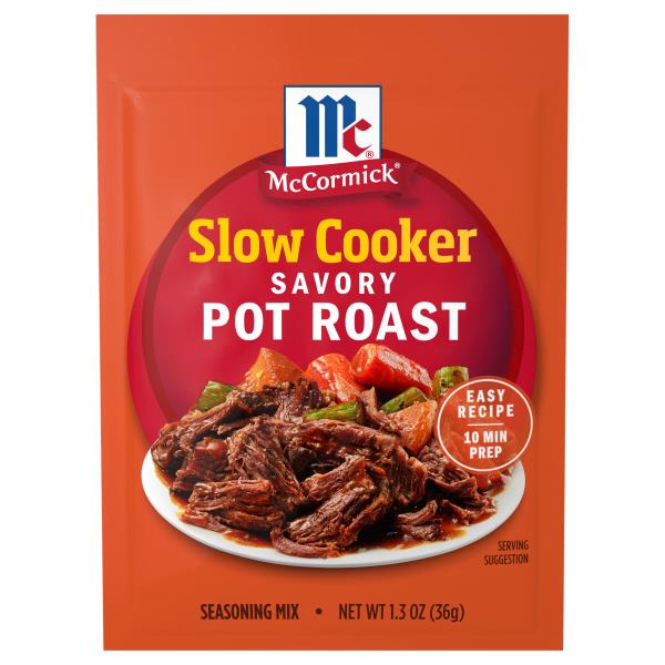 McCormick Slow Cooker Savory Pot Roast Seasoning Mix Publix Super Markets