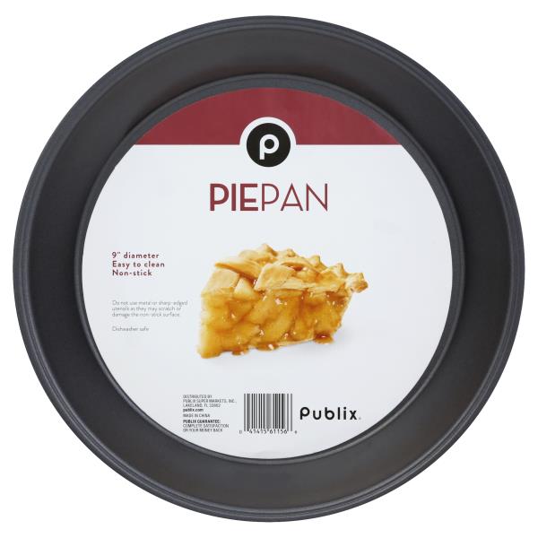 Publix Pie Pan, NonStick Publix Super Markets