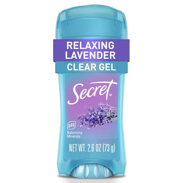 Secret Antiperspirant/Deodorant, Relaxing Lavender, Clear Gel