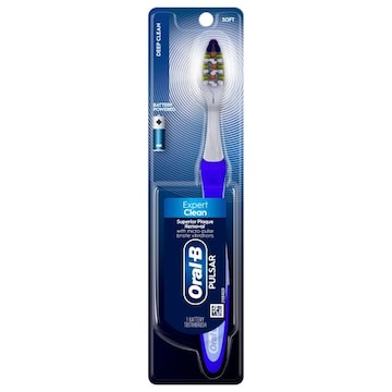 Oral-B Pulsar Battery Toothbrush, Expert Clean, Soft
