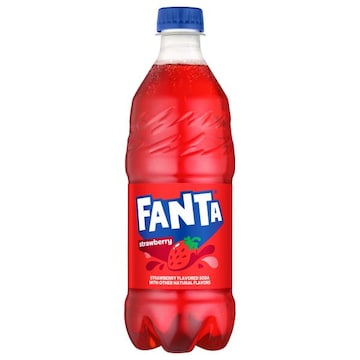 Fanta Soda, Strawberry