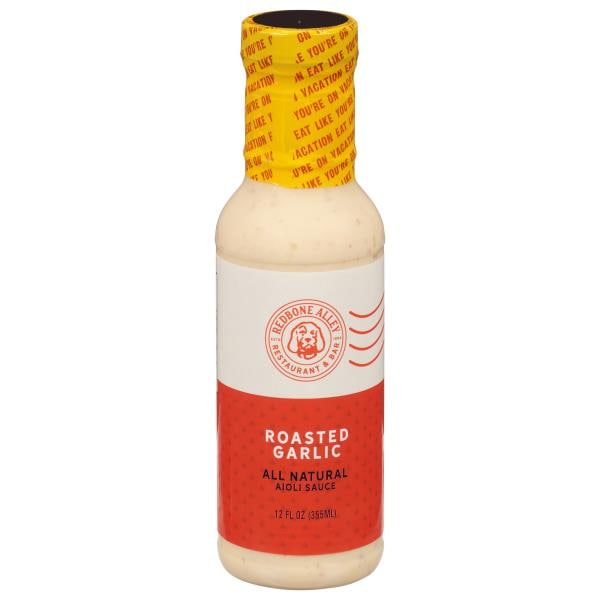 Red Bone Alley Aioli Sauce, Roasted Garlic Publix Super Markets
