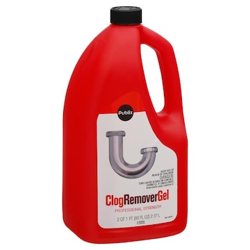 Publix Clog Remover Gel, Professional Strength