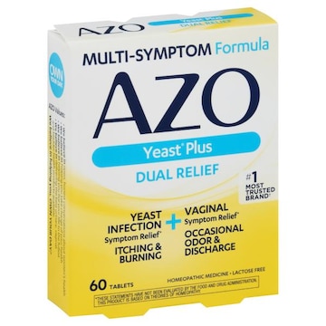 AZO Yeast Plus Dual Relief, Tablets