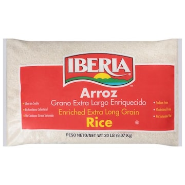 Iberia Rice, Enriched, Extra Long Grain