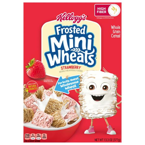 Frosted Mini-Wheats Cereal, Strawberry | Publix Super Markets