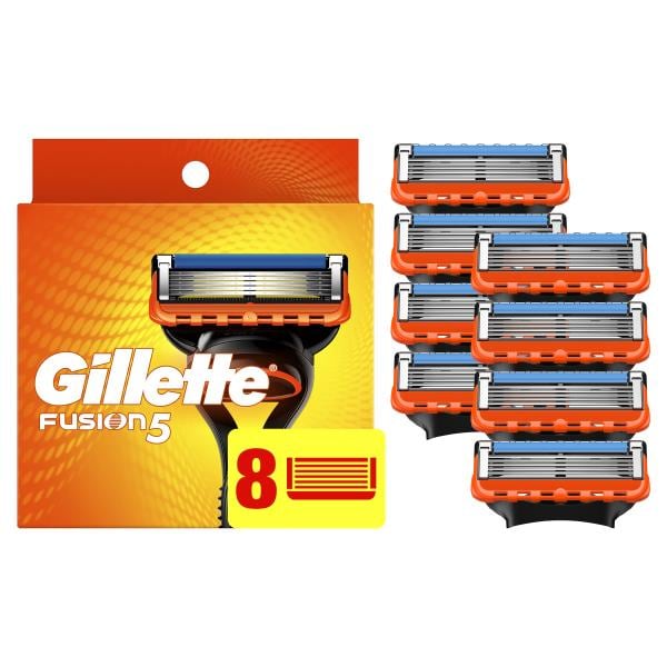 Gillette Fusion5 Razor Refills for Men, 8 Razor Blade Refills Publix