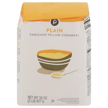 Publix Cornmeal, Enriched, Yellow, Plain