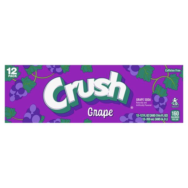 Crush Soda, Grape, 12 Pack | Publix Super Markets