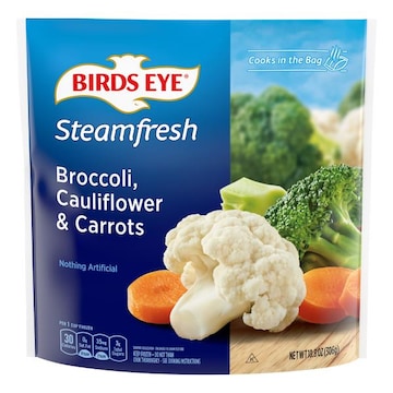 Birds Eye SteamFresh Broccoli, Cauliflower & Carrots