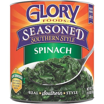 Glory Foods Seasoned Spinach, Southern Style