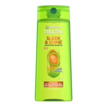 Garnier Fructis Sleek & Shine Smoothing Shampoo for Frizzy, Dry Hair